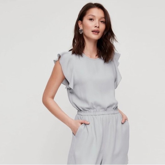 Aritzia Wilfred Fleurette jumpsuit - Picture 1 of 5